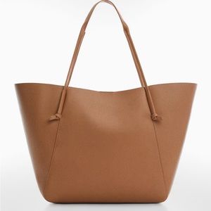 ISO MANGO Knot handle shopper bag